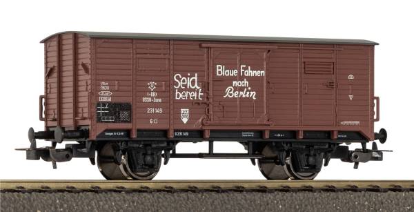 PIKO 24567 - Gedeckter Güterwagen G02 FDJ der DR
